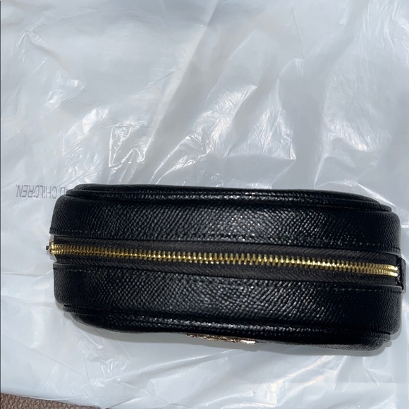Coach Black Leather Cosmetic Case - Picture 3 of 5